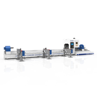 Máquina cortadora láser de tubos metálicos de tubos de fibra CNC de 6 metros a la venta